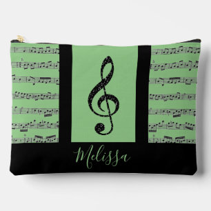 Bolso cosmético de partitura