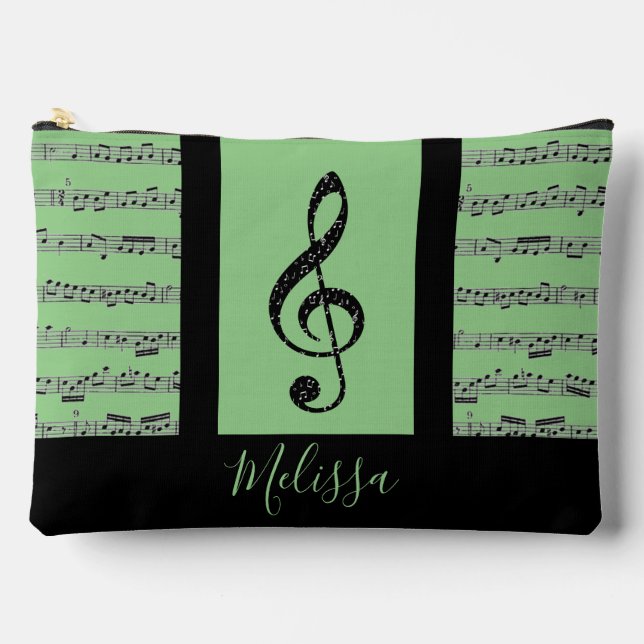 Bolso cosmético de partitura (Anverso)