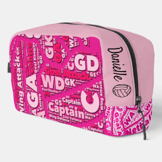 Bolso cosmético personalizado de netball