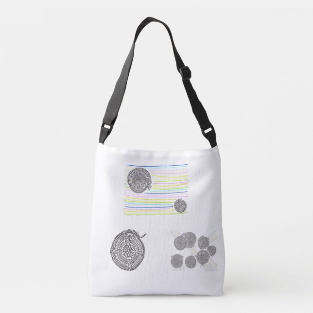 BOLSO CRUZADO 「縁結曼荼羅」と虹 (Reverso)