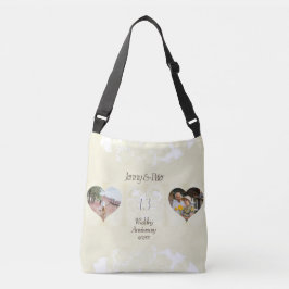 Bolso Cruzado 13° Aniversario Boda de    HeartCrossbo