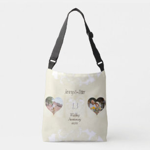 Bolso Cruzado 13° Aniversario Boda de HeartCrossbo