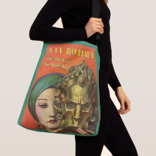 Bolso Cruzado 1932 La máscara de la portada de Fu Manchu