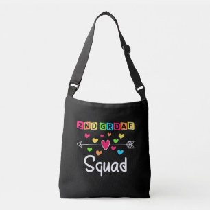 Bolso Cruzado 2nd grade Teacher Shirts School Team Second Grade