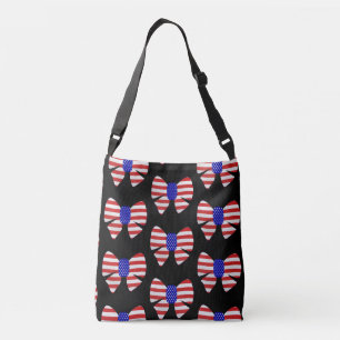 Bolso Cruzado 4 de julio Aparato Estados Unidos Bandera Bandera 