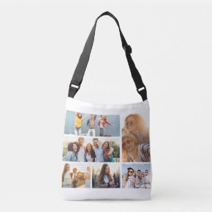 Bolso Cruzado 6 Personalización de plantilla de Collage de fotos