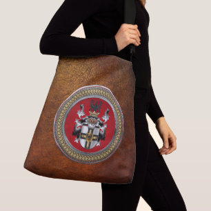 Bolso Cruzado [700] Escudo de armas de orden teutónico
