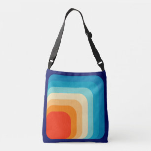 Bolso Cruzado 70s Square Rainbow