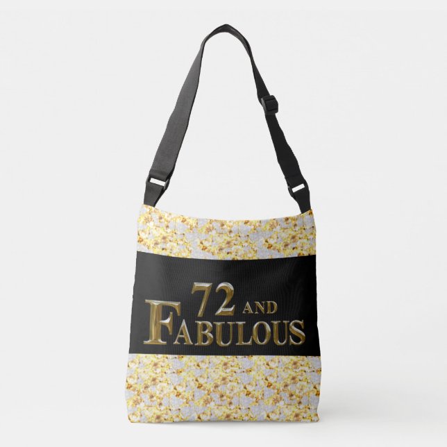 Bolso Cruzado 72 cumpleaños (Anverso)