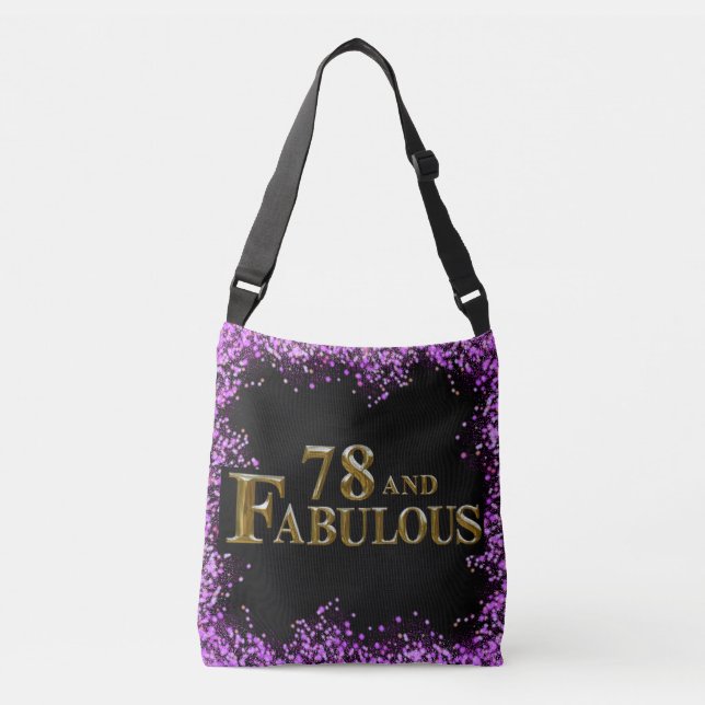 Bolso Cruzado 78 cumpleaños (Anverso)