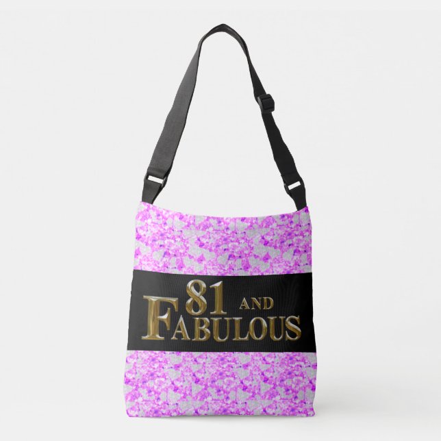 Bolso Cruzado 81 cumpleaños (Anverso)