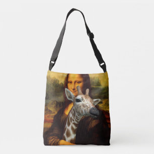 Bolso Cruzado Abrazando una jirafa