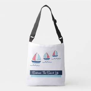 Bolso Cruzado Abrazar el mar de la vida