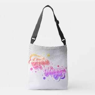 Bolso Cruzado Abrazos gratis - Deluxe Rainbow Dots Mix Edition