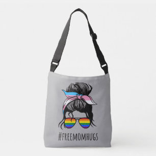 Bolso Cruzado Abrazos Gratis Mamá IV - Arcoíris Pelo Despeinado