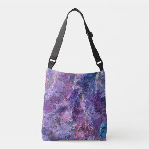 Bolso Cruzado Abstracción violeta