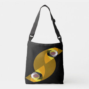 BOLSO CRUZADO ABSTRACT OWL