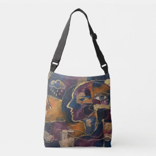 Bolso Cruzado Abstracto