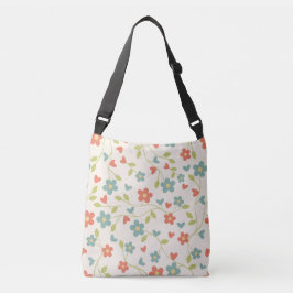 Bolso Cruzado Abstracto floral