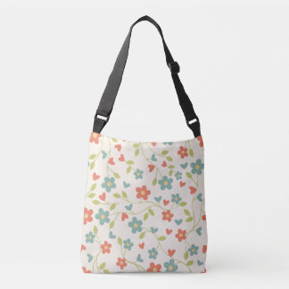 Bolso Cruzado Abstracto floral
