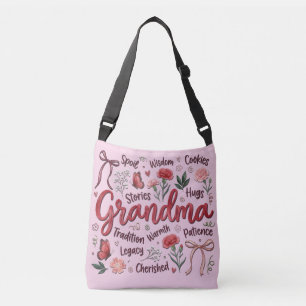 Bolso Cruzado Abuela Botánica Coqueta