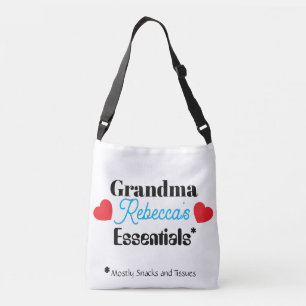 Bolso Cruzado Abuela Deportista Divertida Nombre Personalizado E