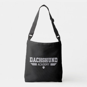 Bolso Cruzado ACADEMIA DACHSHUND - Estilo básico WK/BK