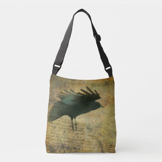 Bolso Cruzado Accesorio de Crow Lover (Anverso)