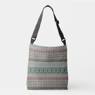 Bolso Cruzado Acogedor tejido cálido