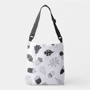 Bolso Cruzado Acornos y hojas