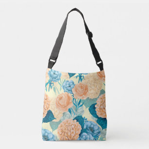 Bolso Cruzado Acuarela de jardín de primavera