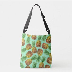 Bolso Cruzado Acuarela de piñas 2
