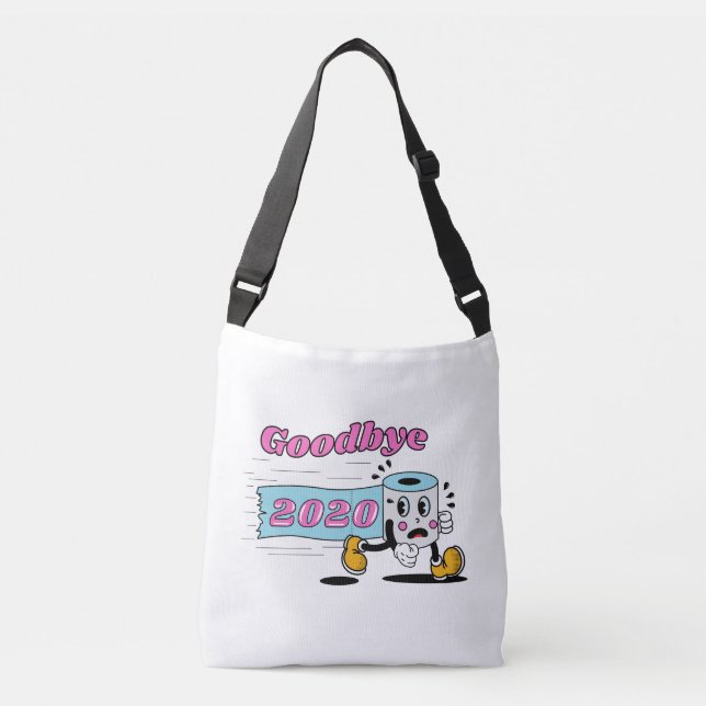 Bolso Cruzado Adiós 2020 - Finalmente terminó (Anverso)