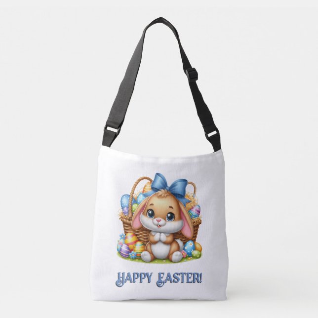 Bolso Cruzado Adorable Bunny de Pascua (Anverso)