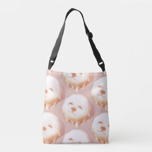Bolso Cruzado Adorable Dog Face Donut