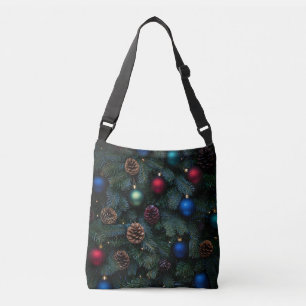 Bolso Cruzado Adornos Clásicos Elegantes para Árbol de Navidad