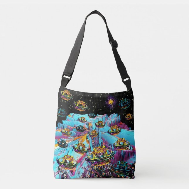 Bolso Cruzado Aeropuerto de Galaxia Veeslia (Anverso)