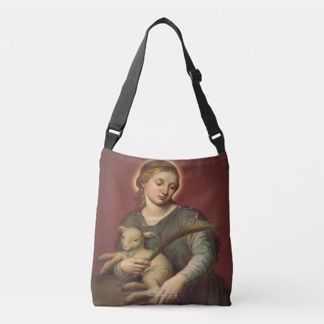 Bolso Cruzado Agnés de Roma (Anverso)