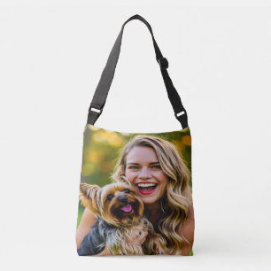 Bolso Cruzado Agregar foto de Yorkshire Terrier Personalizar