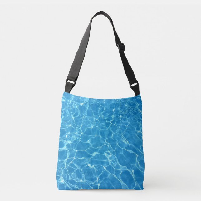 Bolso Cruzado Agua Turquesa (Anverso)