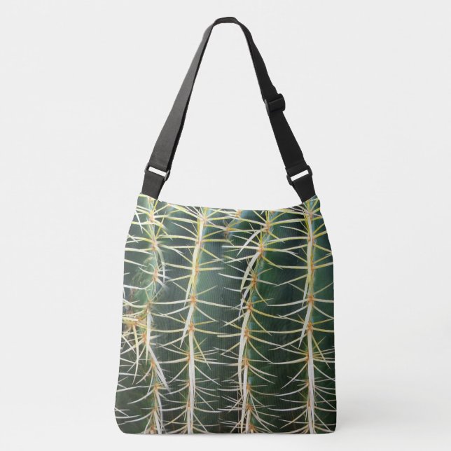 Bolso Cruzado Agujas botánicas tropicales de los cactus (Anverso)