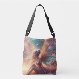 Bolso Cruzado Alas caprichosas: Tote de impresión todo el mundo