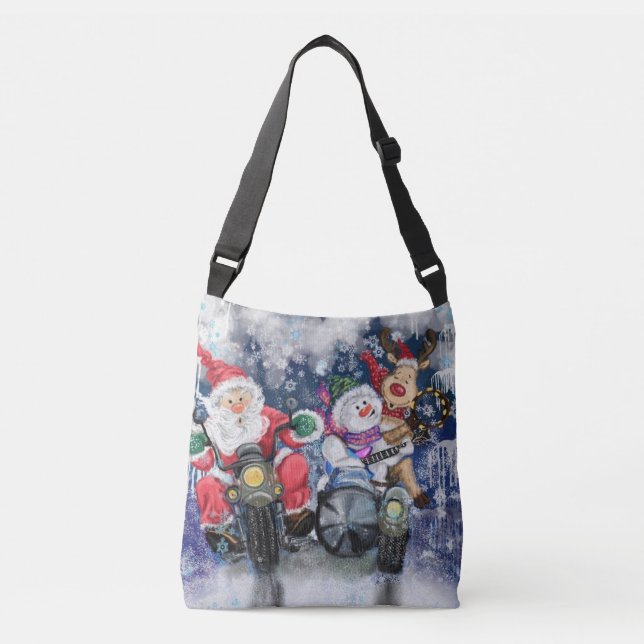 Bolso Cruzado Alegría - Feliz Navidad (Anverso)