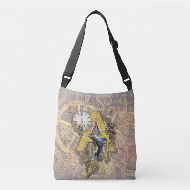 Bolso Cruzado Alfabeto, Monograma A (Anverso)