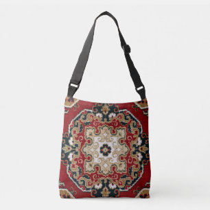 Bolso Cruzado Alfombra antigua alfombra Kilim
