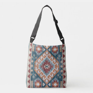 Bolso Cruzado Alfombra Turca Antigua Kilim Kabristan