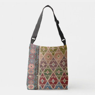 Bolso Cruzado Alfombra Turca de Kilim