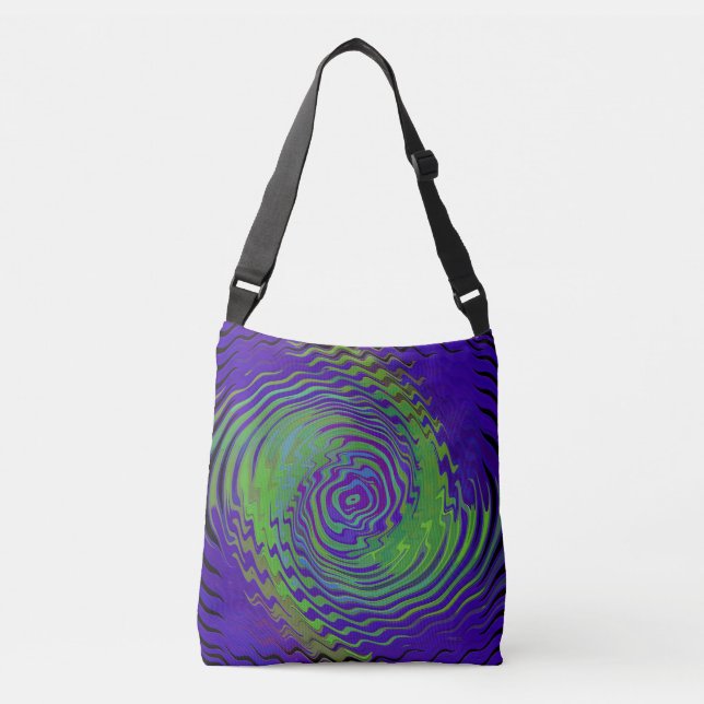Bolso Cruzado Alienígena nadando.... (Anverso)