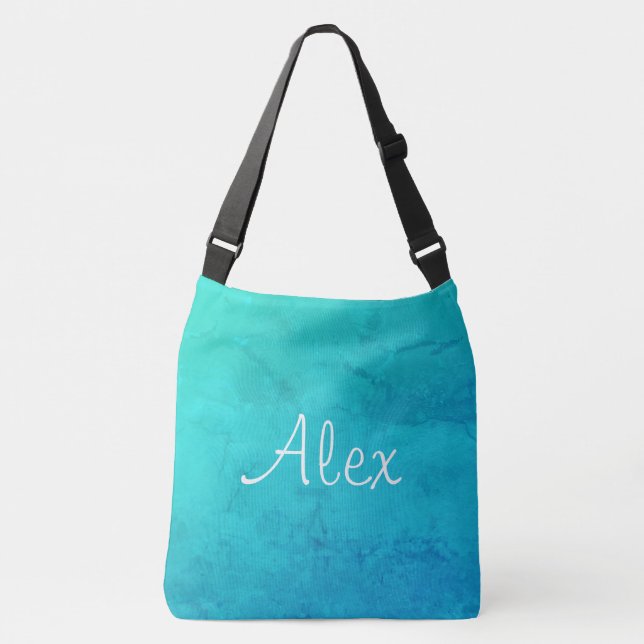 Bolso Cruzado Allure Aqua (Anverso)