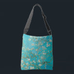 Bolso Cruzado Almond Blossom Van Gogh<br><div class="desc">Reproducción de pintura vintage de Almond Blossom por Vincent van Gogh,  1890. Presenta las florecientes ramas de almendros contra el cielo. Los almendros florecen a principios de primavera y simbolizan el inicio de la nueva vida. Van Gogh hizo esta pintura como un regalo para su sobrino recién nacido.</div>